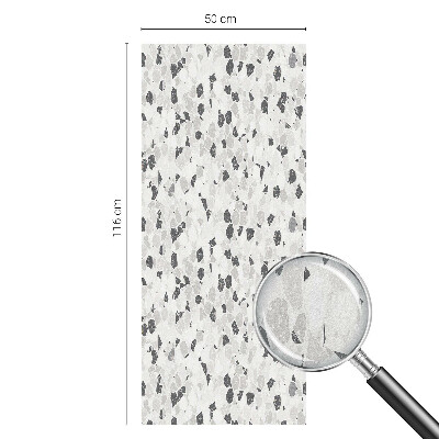 Fensterfolie mit Motiv Buntglas Subtile Eleganz