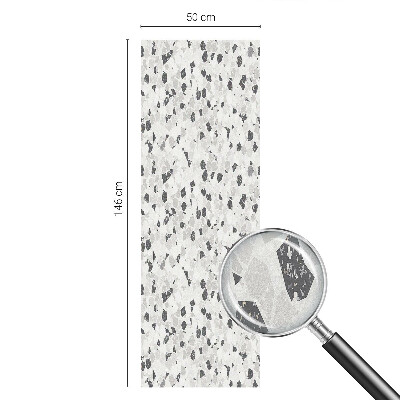 Fensterfolie mit Motiv Buntglas Subtile Eleganz