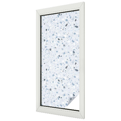 Milchglasfolie Fenster Buntglasoptik Modernes Mosaik