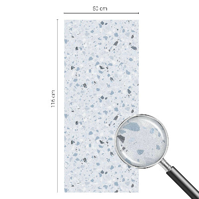 Milchglasfolie Fenster Buntglasoptik Modernes Mosaik