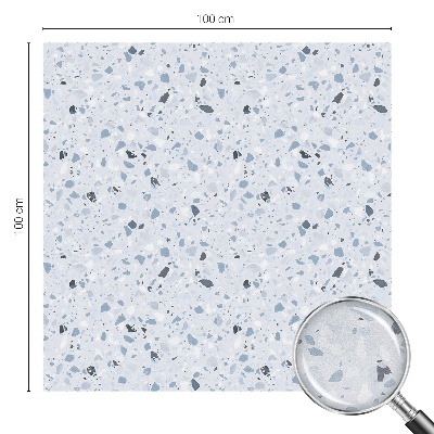 Milchglasfolie Fenster Buntglasoptik Modernes Mosaik