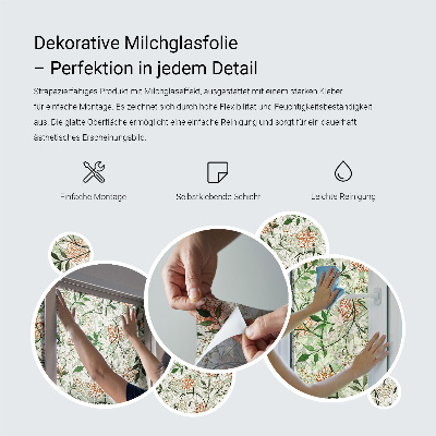 Fensterfolie Sichtschutz Abstrakter Terrazzo