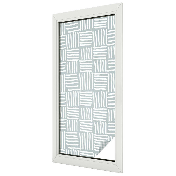 Fensterfolie mit Motiv Buntglas Dynamisches Muster