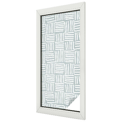 Fensterfolie mit Motiv Buntglas Dynamisches Muster