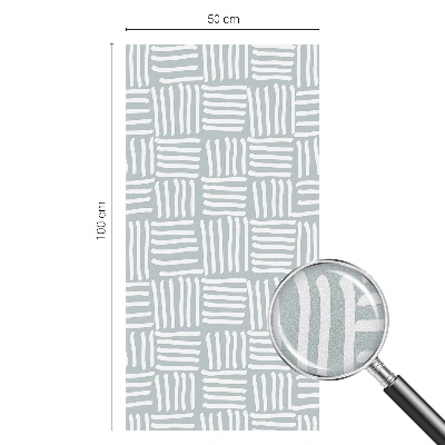 Fensterfolie mit Motiv Buntglas Dynamisches Muster