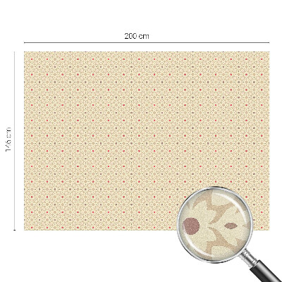 Milchglasfolie Fenster Buntglasoptik Blumenmuster