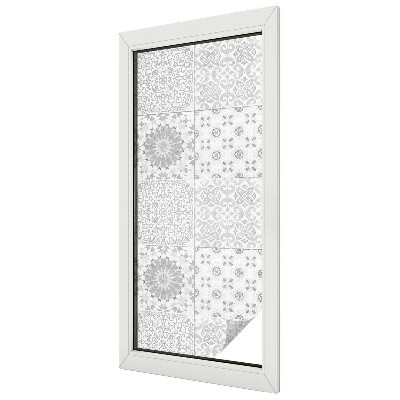 Fensterfolie mit Motiv Buntglas Klassische Eleganz