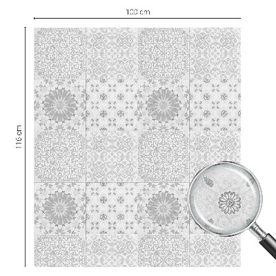 Fensterfolie mit Motiv Buntglas Klassische Eleganz