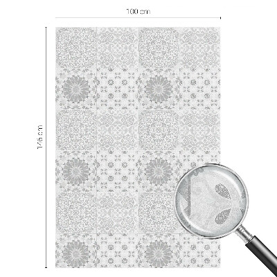 Fensterfolie mit Motiv Buntglas Klassische Eleganz