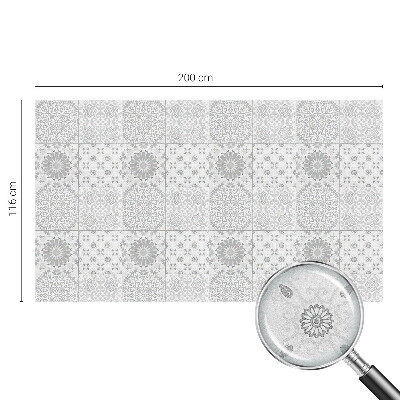 Fensterfolie mit Motiv Buntglas Klassische Eleganz