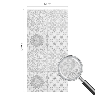 Fensterfolie mit Motiv Buntglas Klassische Eleganz