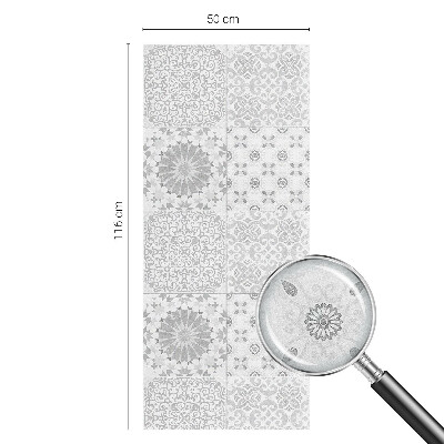 Fensterfolie mit Motiv Buntglas Klassische Eleganz