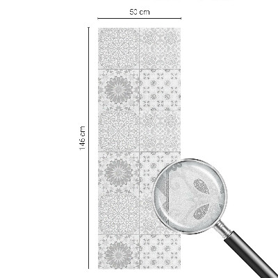 Fensterfolie mit Motiv Buntglas Klassische Eleganz