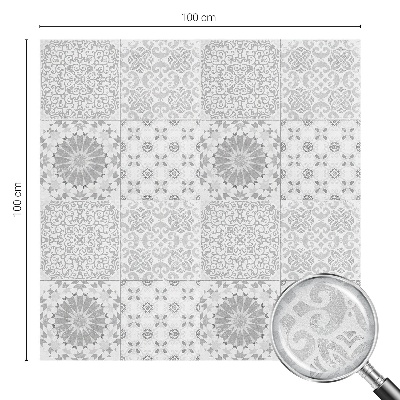 Fensterfolie mit Motiv Buntglas Klassische Eleganz