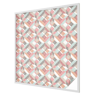 Fensterfolie Sichtschutz Geometrische Rauten