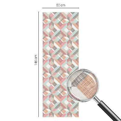 Fensterfolie Sichtschutz Geometrische Rauten