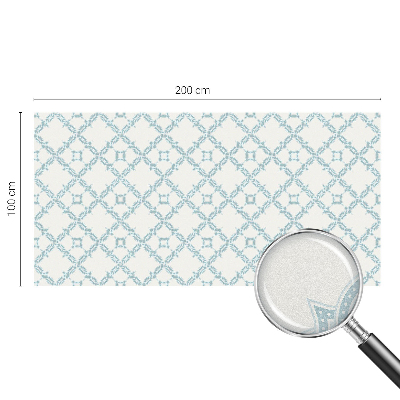 Sichtschutz Klebefolie für Fenster Blaue Geometrie