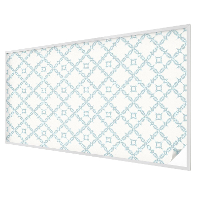 Sichtschutz Klebefolie für Fenster Blaue Geometrie