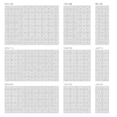 Toom Sichtschutzfolie Blumensymmetrie