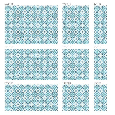 Milchglasfolie Fenster Buntglasoptik Klassische Symmetrie