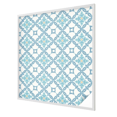 Milchglasfolie Fenster Buntglasoptik Klassische Symmetrie