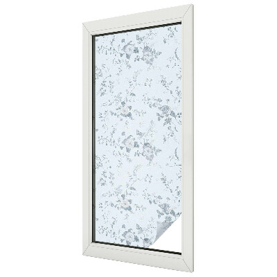 Fensterfolie Sichtschutz Zarte Blüten