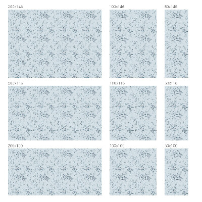 Fensterfolie Sichtschutz Zarte Blüten