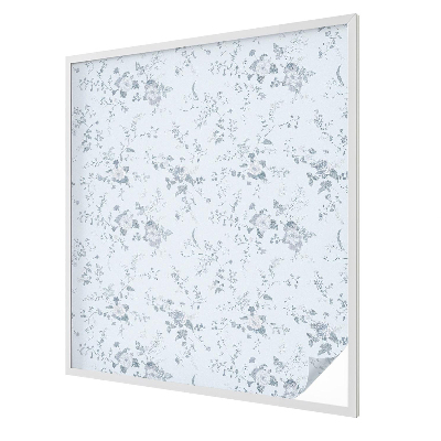Fensterfolie Sichtschutz Zarte Blüten