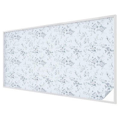 Fensterfolie Sichtschutz Zarte Blüten