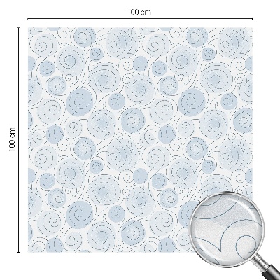 Toom Sichtschutzfolie Spiralmuster