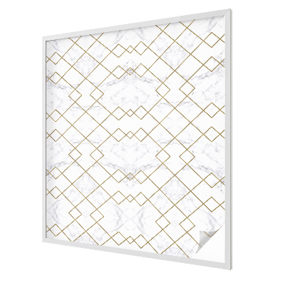 Milchglasfolie Fenster Buntglasoptik Geometrische Linien