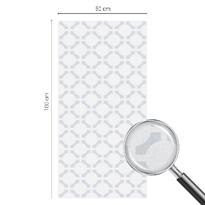 Fensterfolie Sichtschutz Geometrische Eleganz