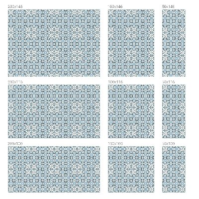 Sichtschutz Klebefolie für Fenster Geometrische Muster