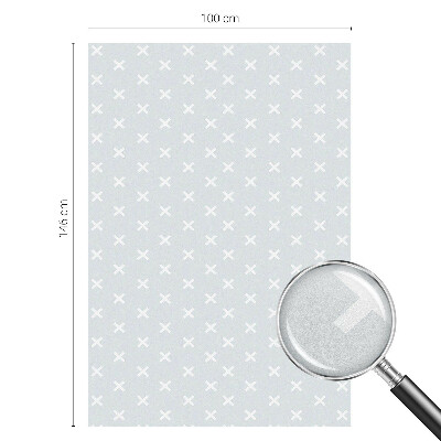 Toom Sichtschutzfolie Zarte Kreuze