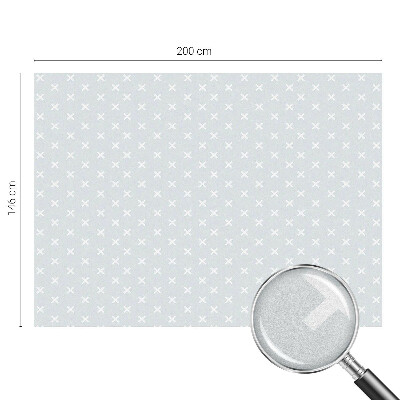 Toom Sichtschutzfolie Zarte Kreuze