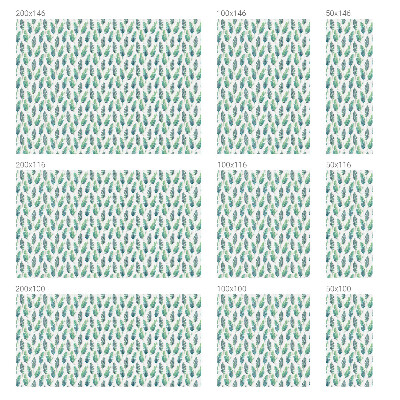 Sichtschutz Klebefolie für Fenster Tropische Blätter