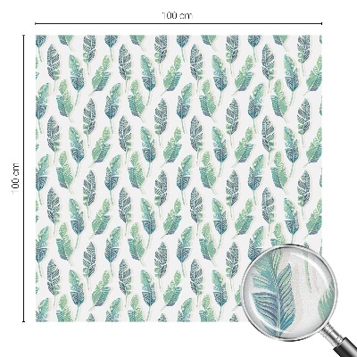 Sichtschutz Klebefolie für Fenster Tropische Blätter