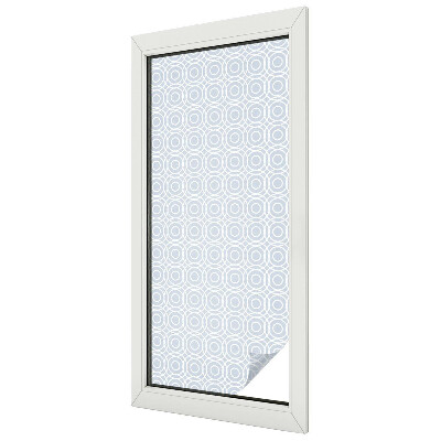 Fensterfolie mit Motiv Buntglas Moderne Geometrie