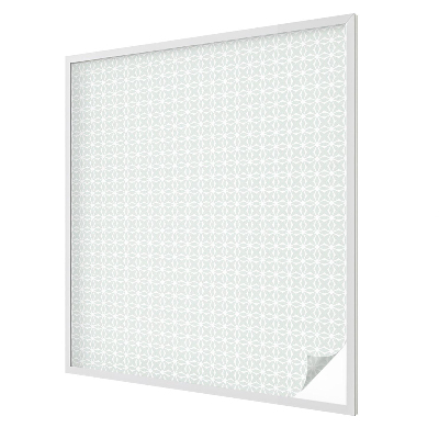 Milchglasfolie Fenster Buntglasoptik Harmonisches Muster