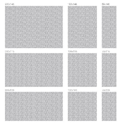 Toom Sichtschutzfolie Hexagonale Körper