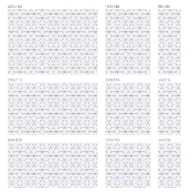 Milchglasfolie Fenster Buntglasoptik Lila Rauten