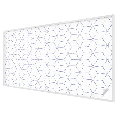 Milchglasfolie Fenster Buntglasoptik Lila Rauten