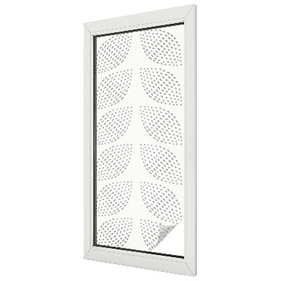 Sichtschutz Klebefolie für Fenster Gepunktete Blätter