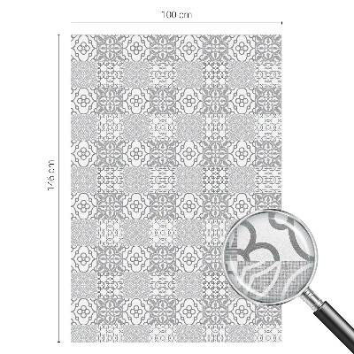 Fensterfolie mit Motiv Buntglas Klassische Muster