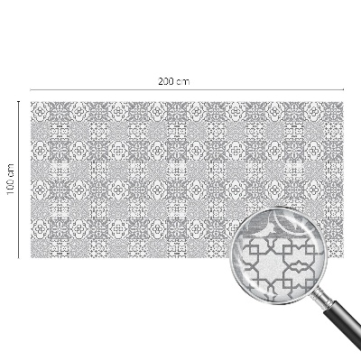 Fensterfolie mit Motiv Buntglas Klassische Muster