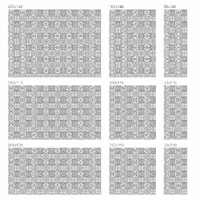 Fensterfolie mit Motiv Buntglas Klassische Muster