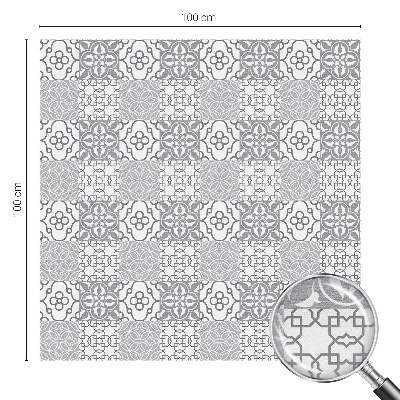 Fensterfolie mit Motiv Buntglas Klassische Muster