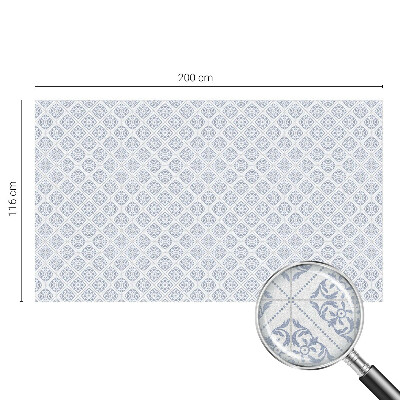 Milchglasfolie Fenster Buntglasoptik Zarte Rosetten