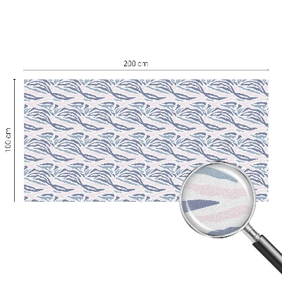 Sichtschutz Klebefolie für Fenster Zebra-Muster