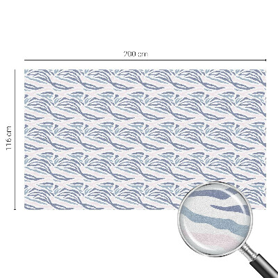 Sichtschutz Klebefolie für Fenster Zebra-Muster